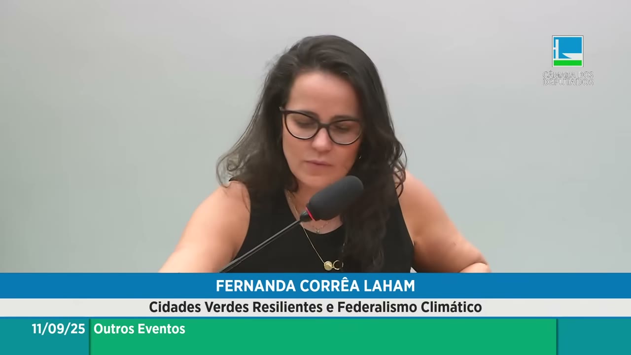 Vídeo do evento em 1:43:36