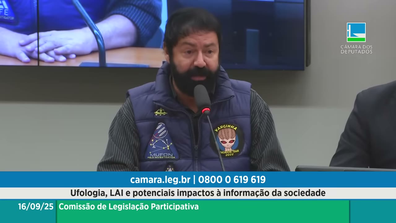 Vídeo do evento em 1:57:34