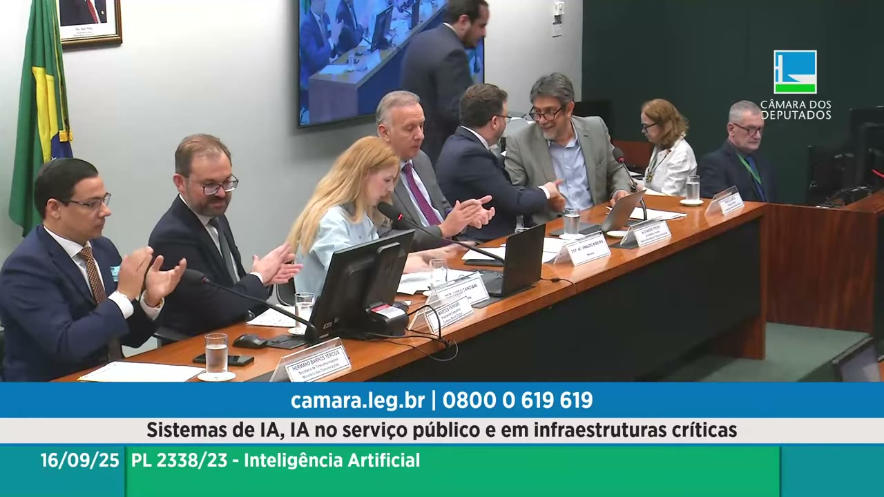 Vídeo do evento em 1:19:21