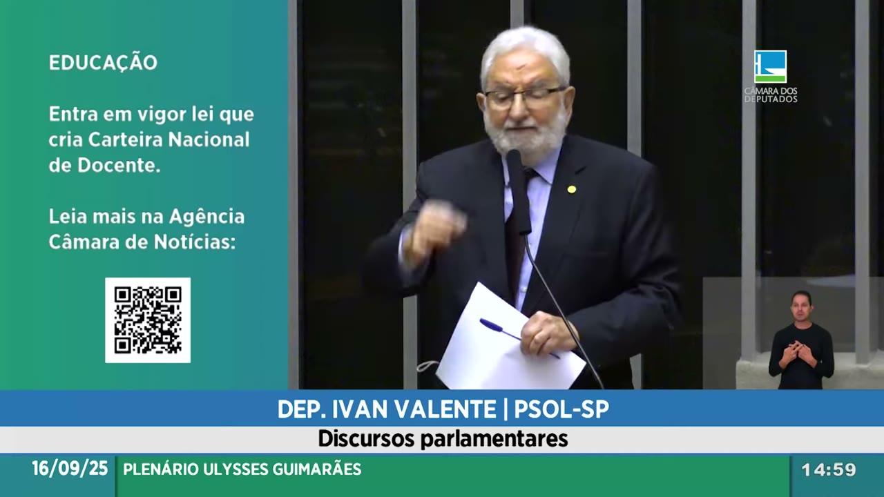 Vídeo do evento em 1:02:19