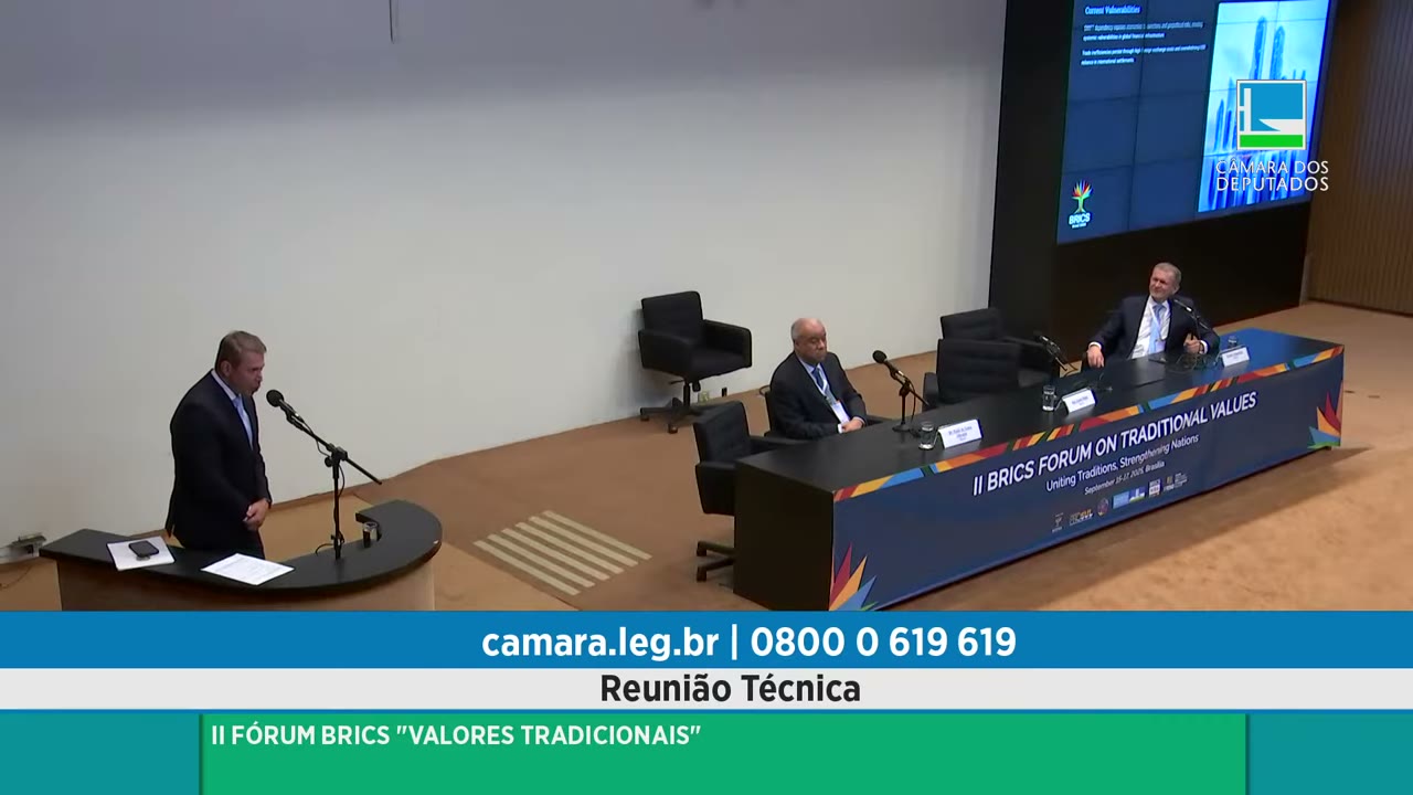 Vídeo do evento em 52:34