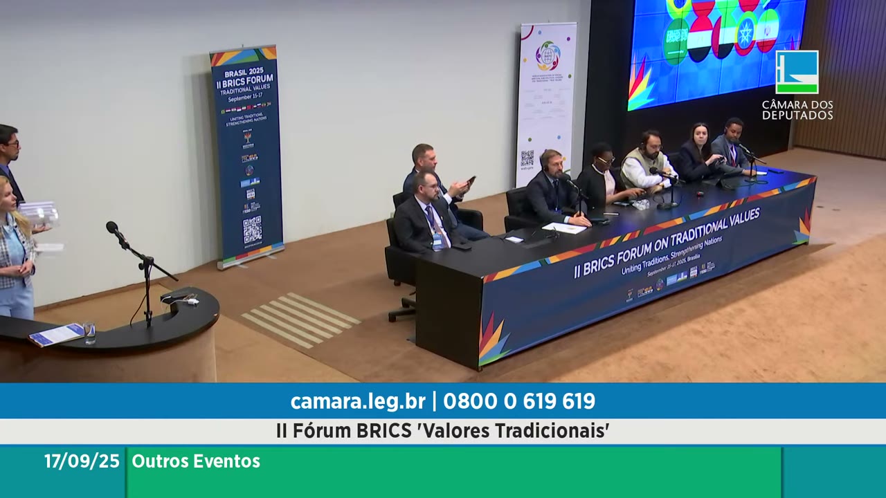 Vídeo do evento em 55:37