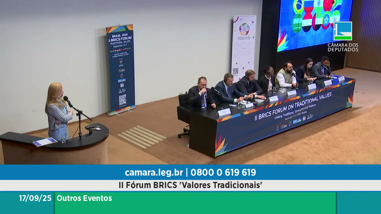 Vídeo do evento em 1:01:12