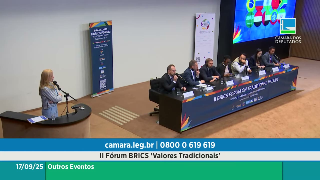 Vídeo do evento em 1:03:08
