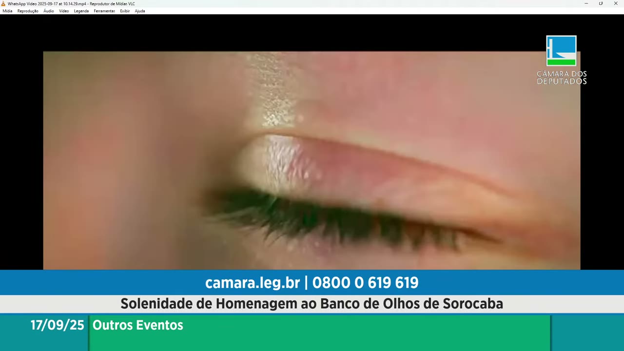 Vídeo do evento em 5:23
