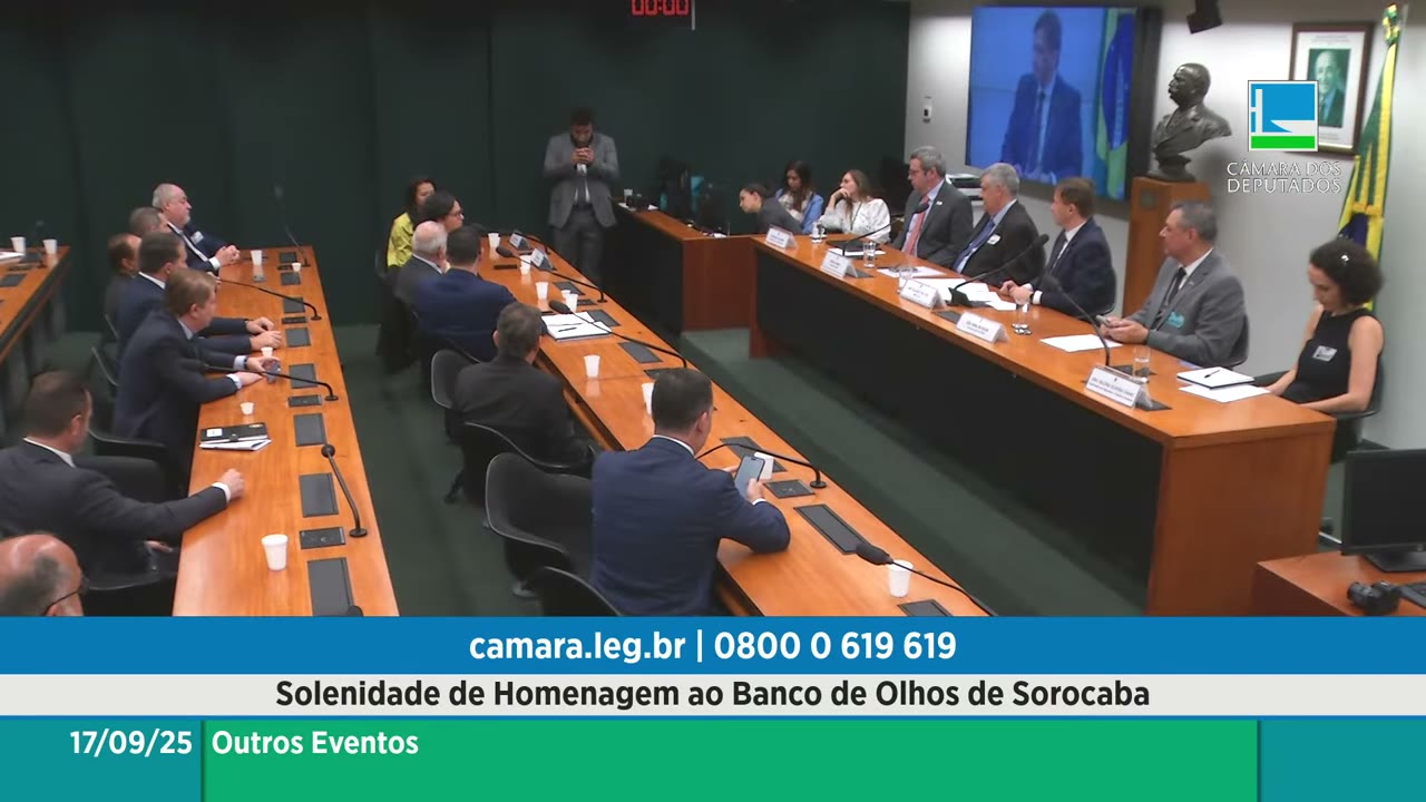 Vídeo do evento em 57:48