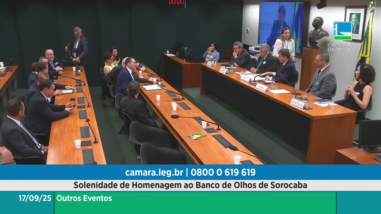 Vídeo do evento em 1:10:51