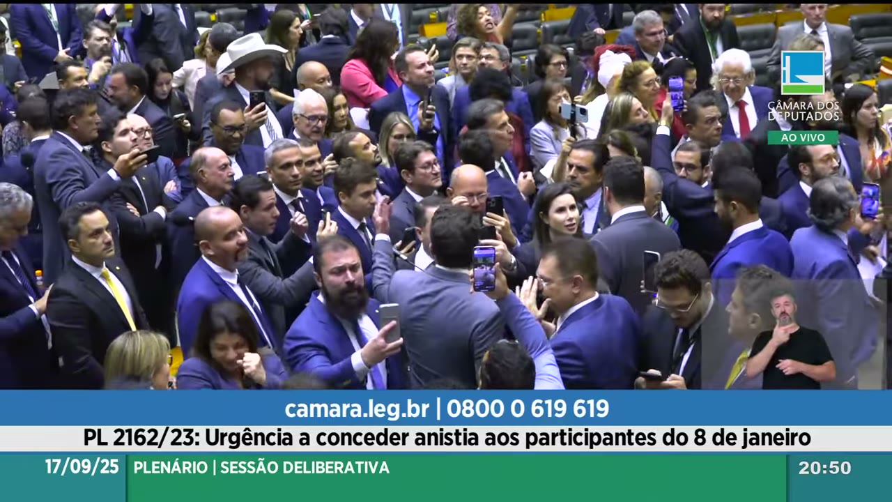 Vídeo do evento em 8:52