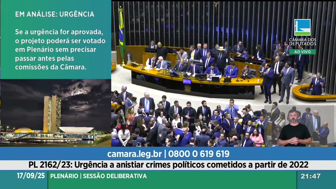 Vídeo do evento em 1:05:52