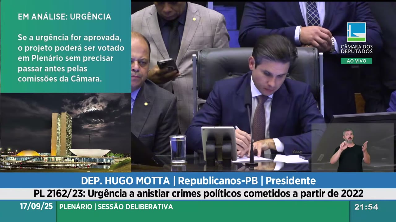 Vídeo do evento em 1:12:52