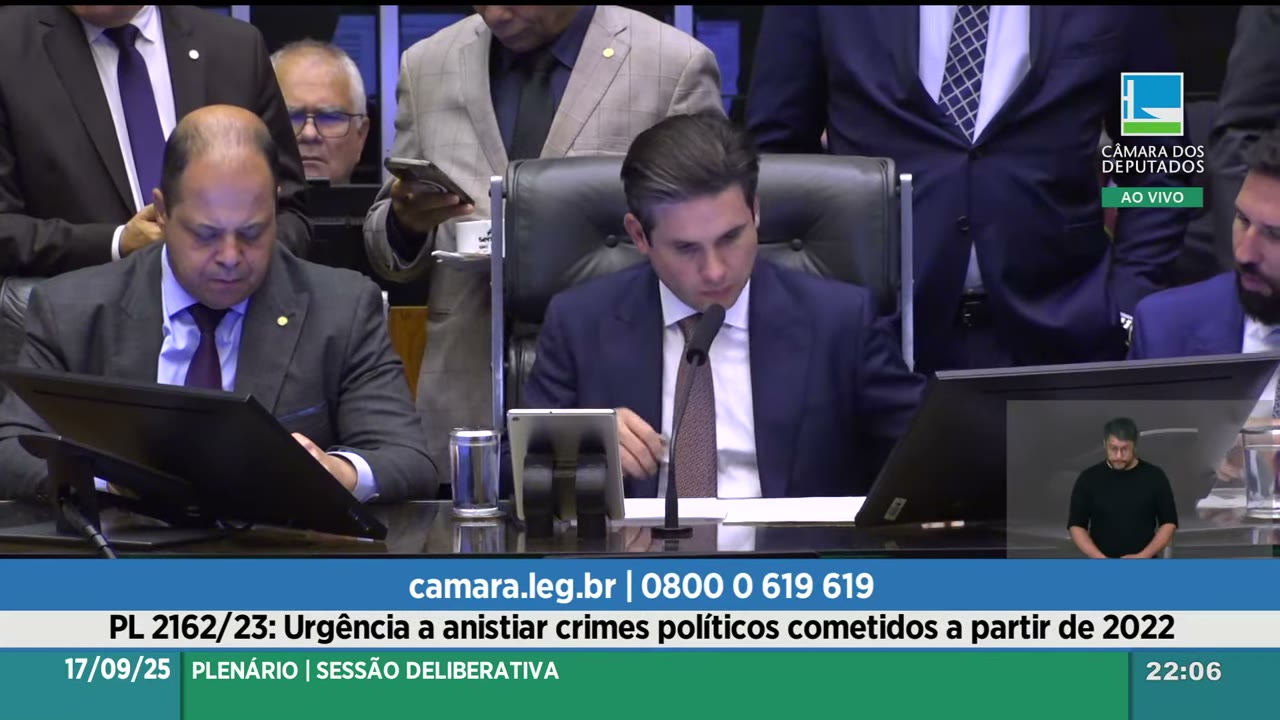 Vídeo do evento em 1:25:17