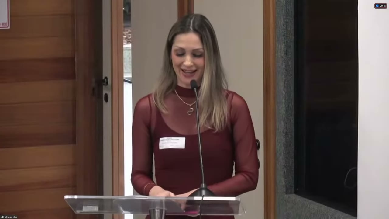 Vídeo do evento em 43:21