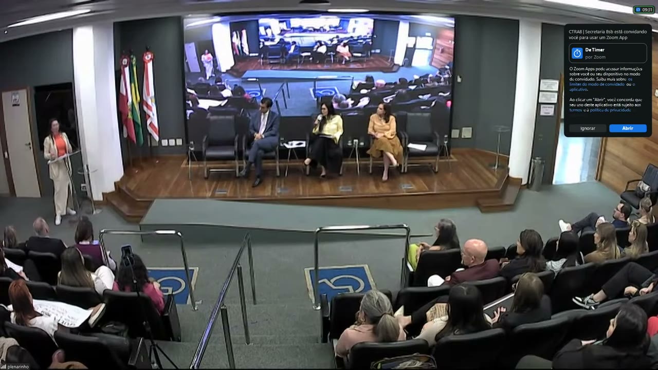Vídeo do evento em 1:02:48