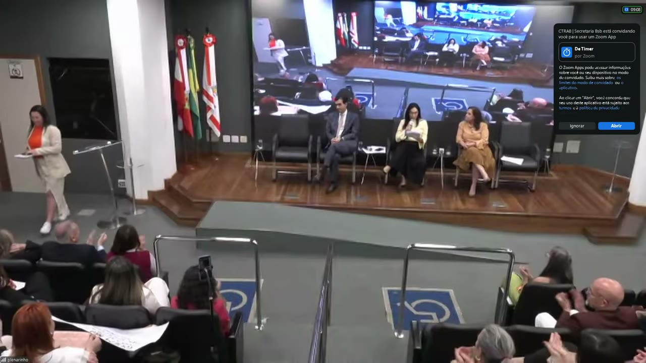 Vídeo do evento em 1:03:11