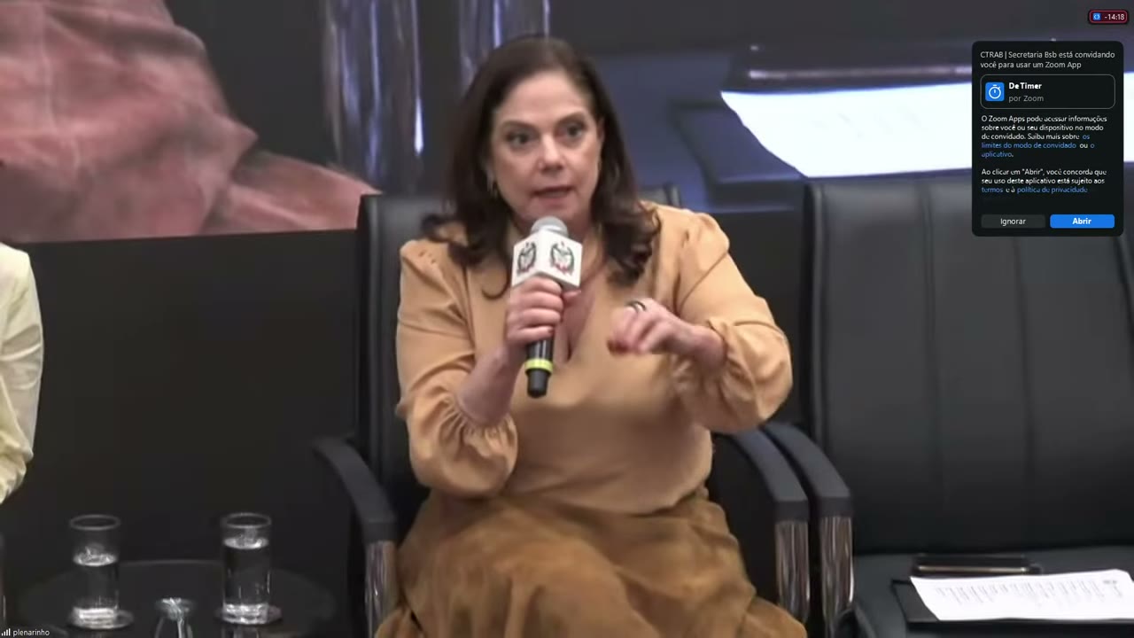 Vídeo do evento em 1:53:21