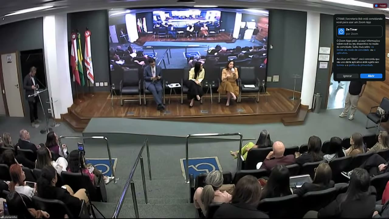 Vídeo do evento em 1:53:47
