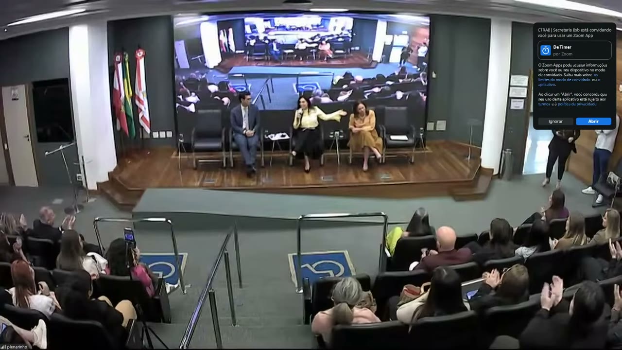 Vídeo do evento em 2:05:05