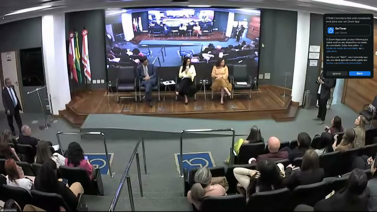 Vídeo do evento em 2:10:54