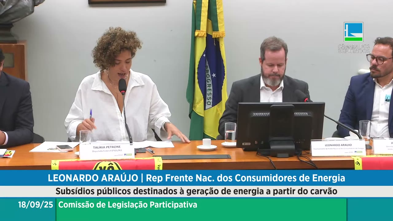 Vídeo do evento em 58:08