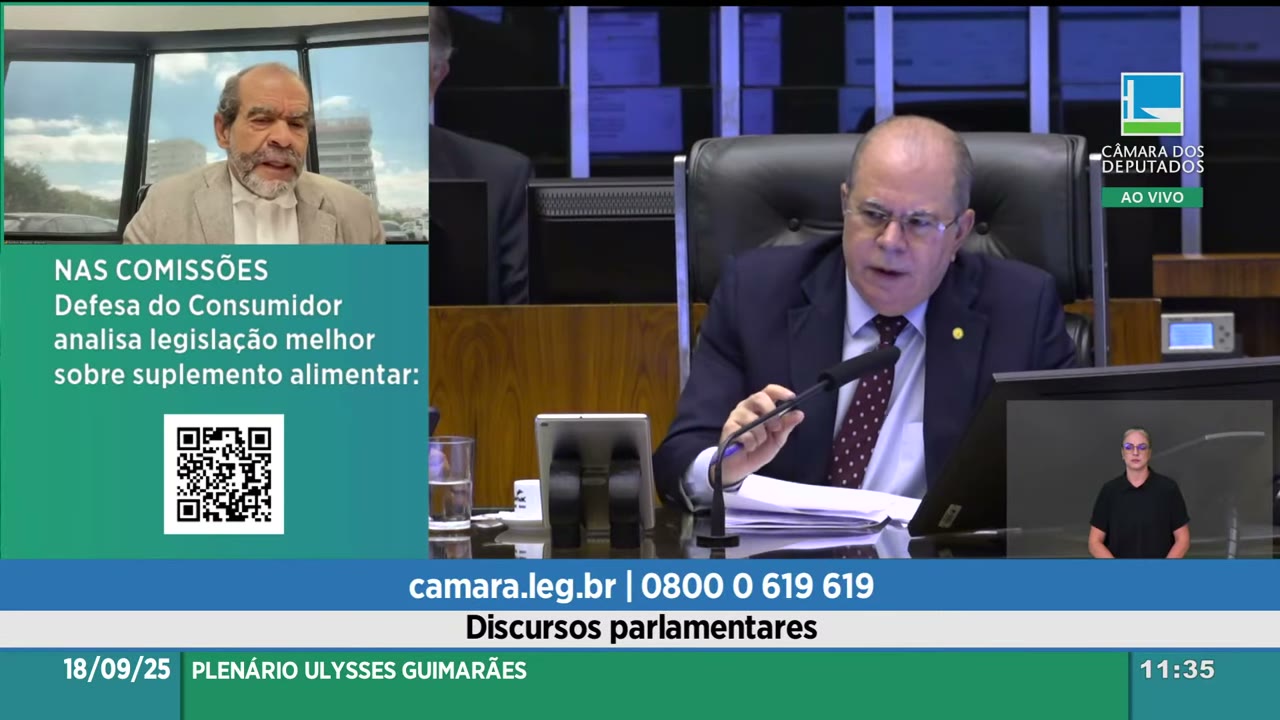 Vídeo do evento em 1:03:39
