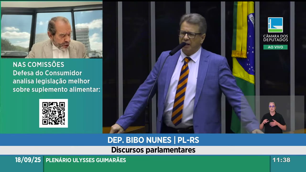 Vídeo do evento em 1:07:28