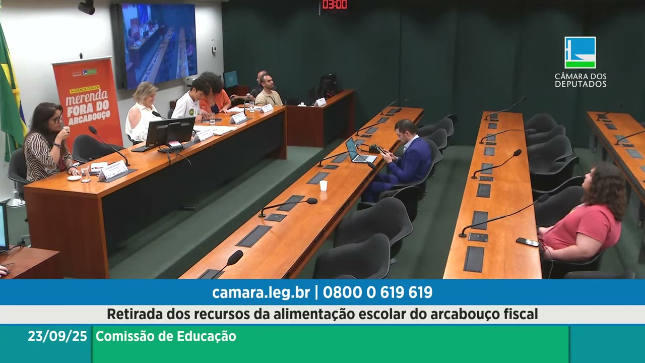 Vídeo do evento em 1:56:38