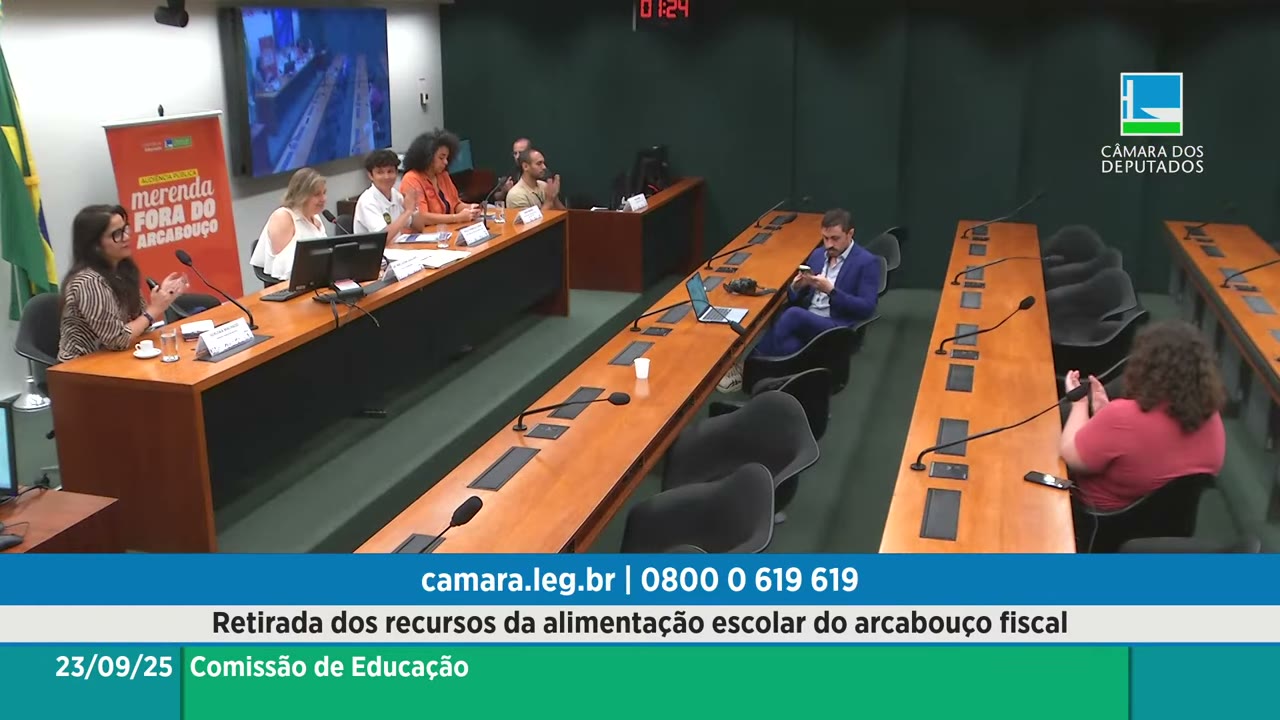 Vídeo do evento em 2:01:35