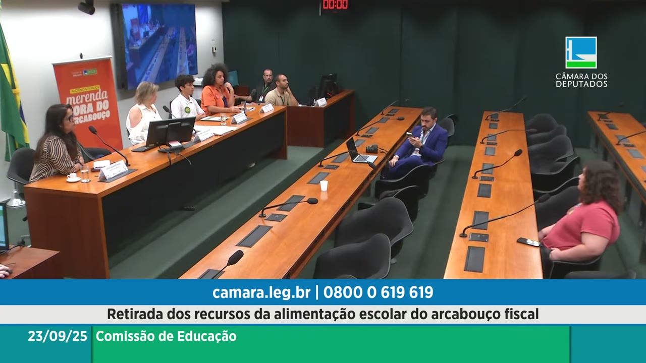 Vídeo do evento em 2:05:33