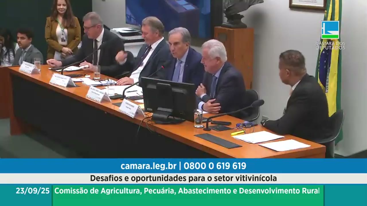 Vídeo do evento em 8:20