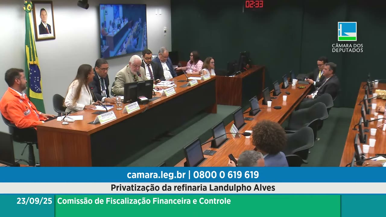 Vídeo do evento em 1:03:35