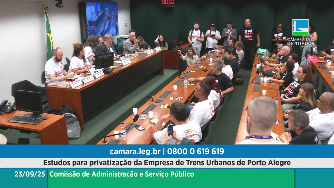 Vídeo do evento em 20:03