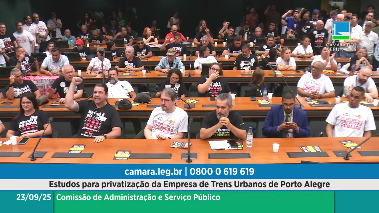 Vídeo do evento em 1:16:35