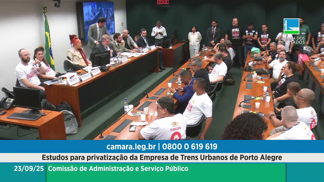 Vídeo do evento em 1:21:29