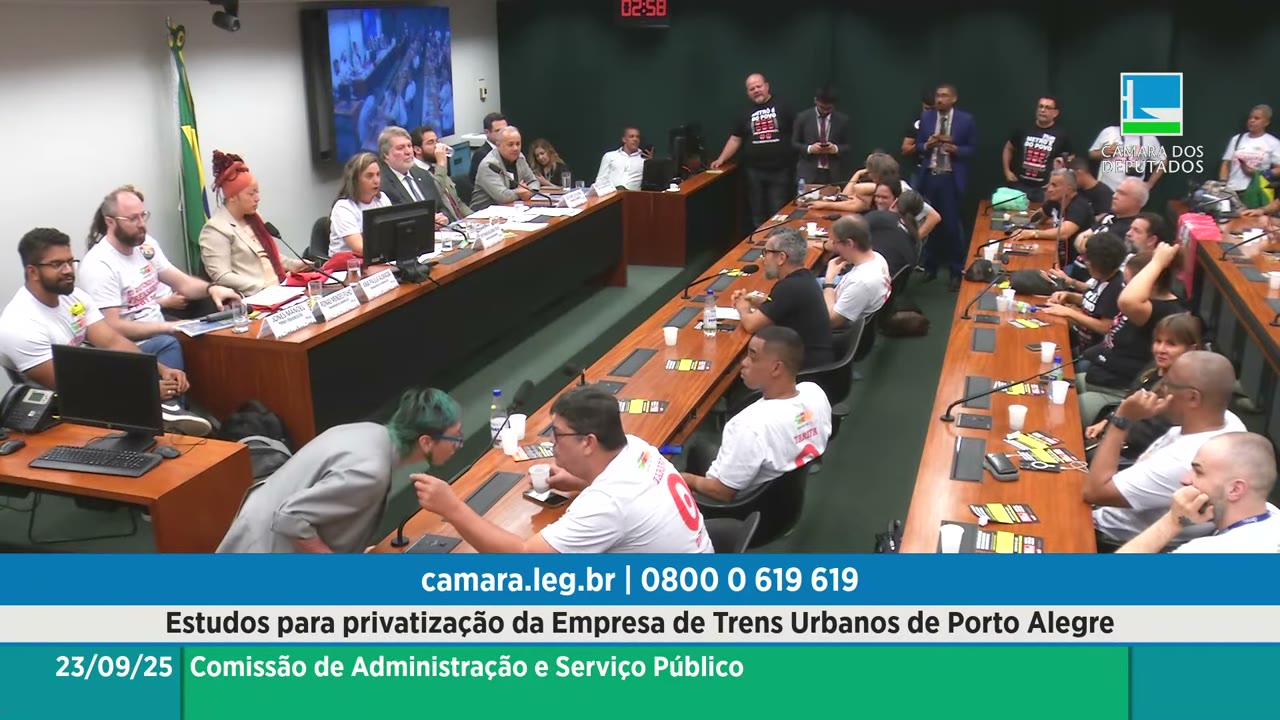 Vídeo do evento em 1:28:45