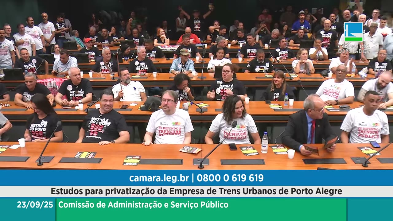 Vídeo do evento em 1:40:57