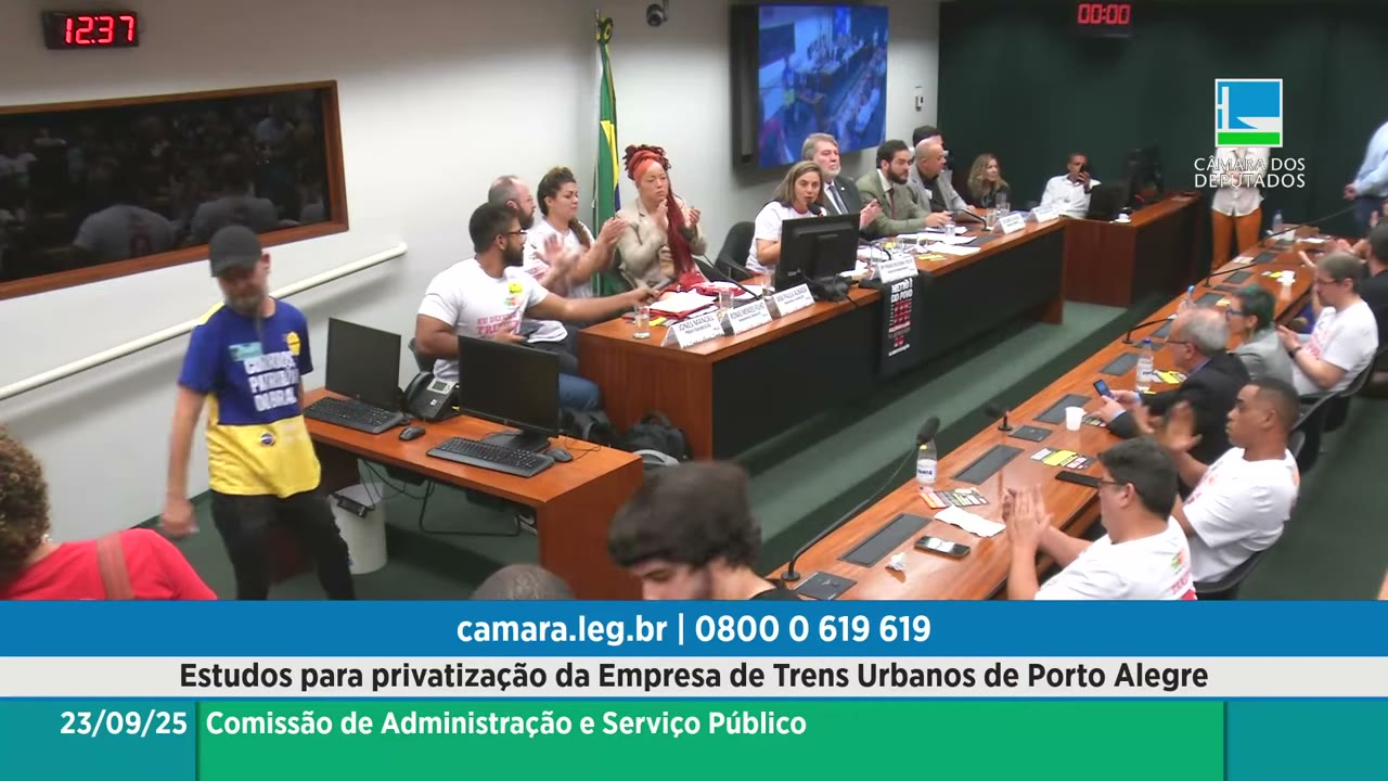 Vídeo do evento em 1:51:35