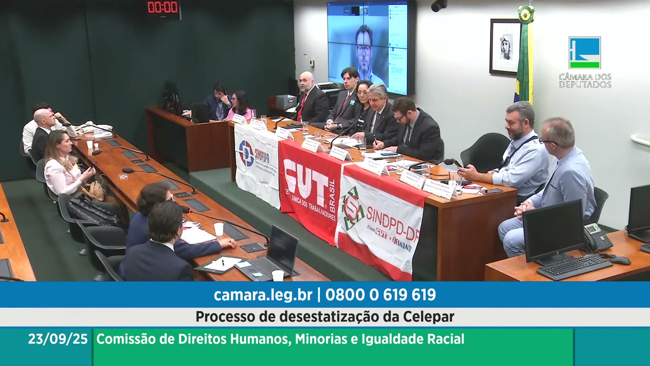 Vídeo do evento em 1:10:07