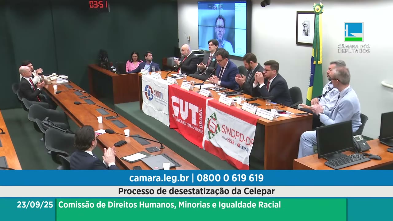 Vídeo do evento em 1:33:53