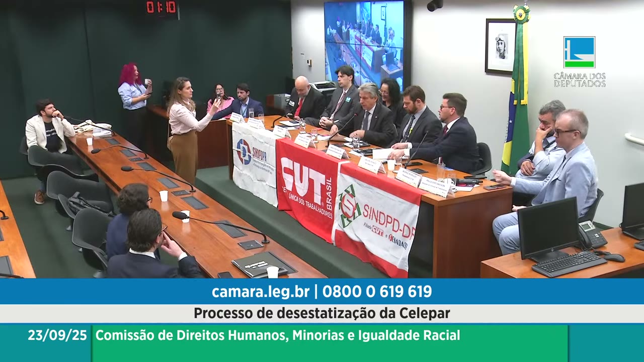Vídeo do evento em 1:48:55