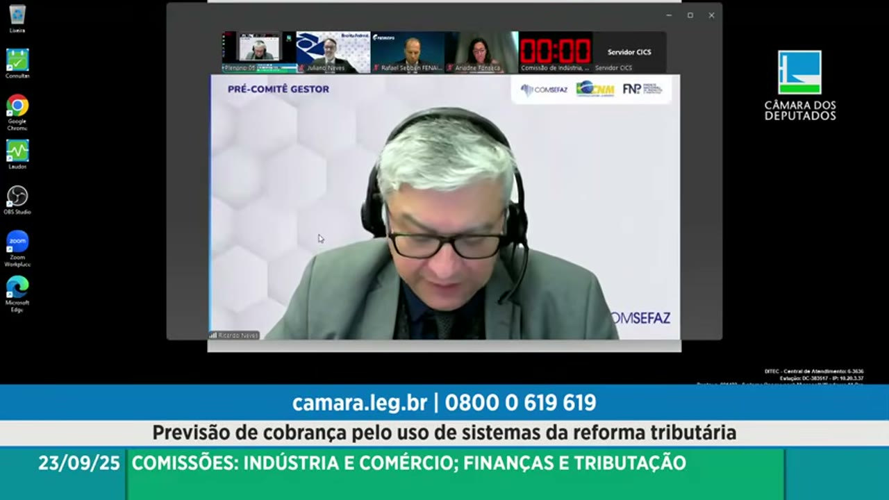 Vídeo do evento em 1:42:24