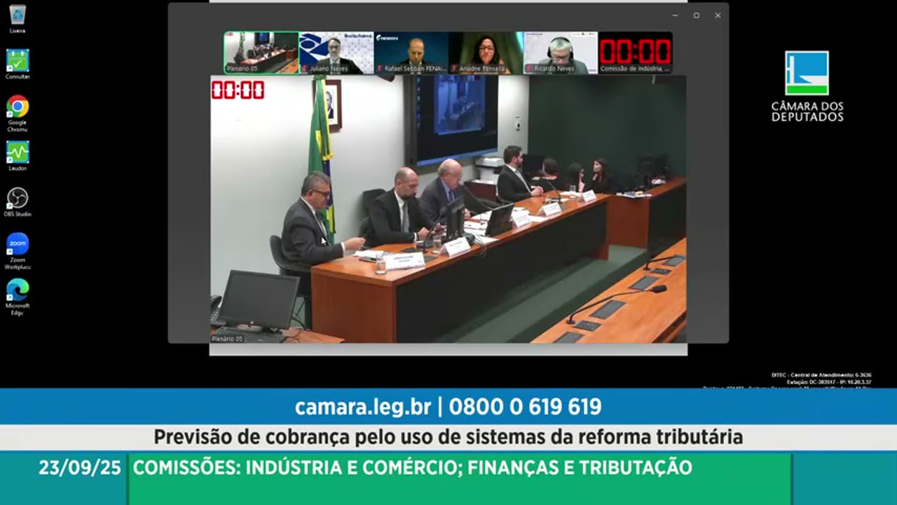 Vídeo do evento em 1:44:10