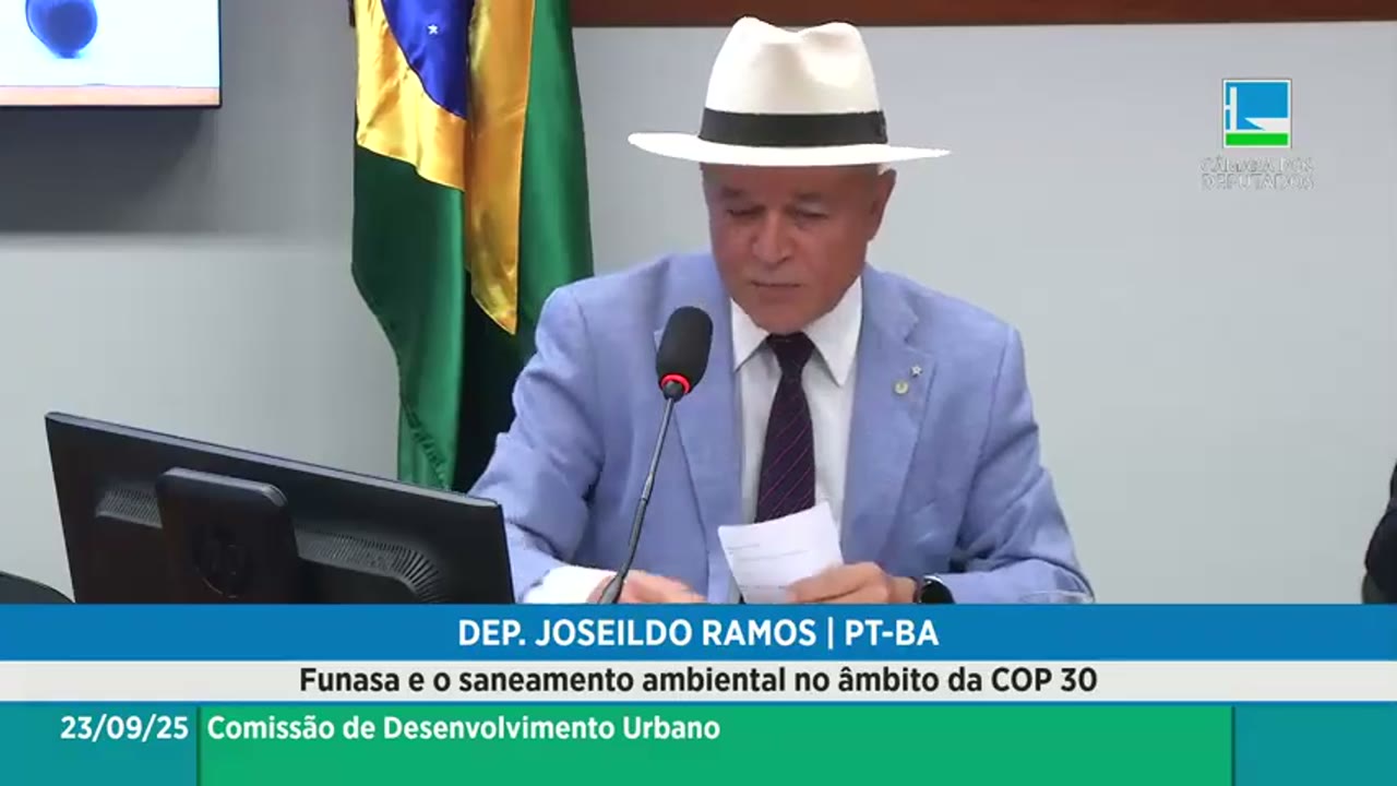 Vídeo do evento em 1:27:57