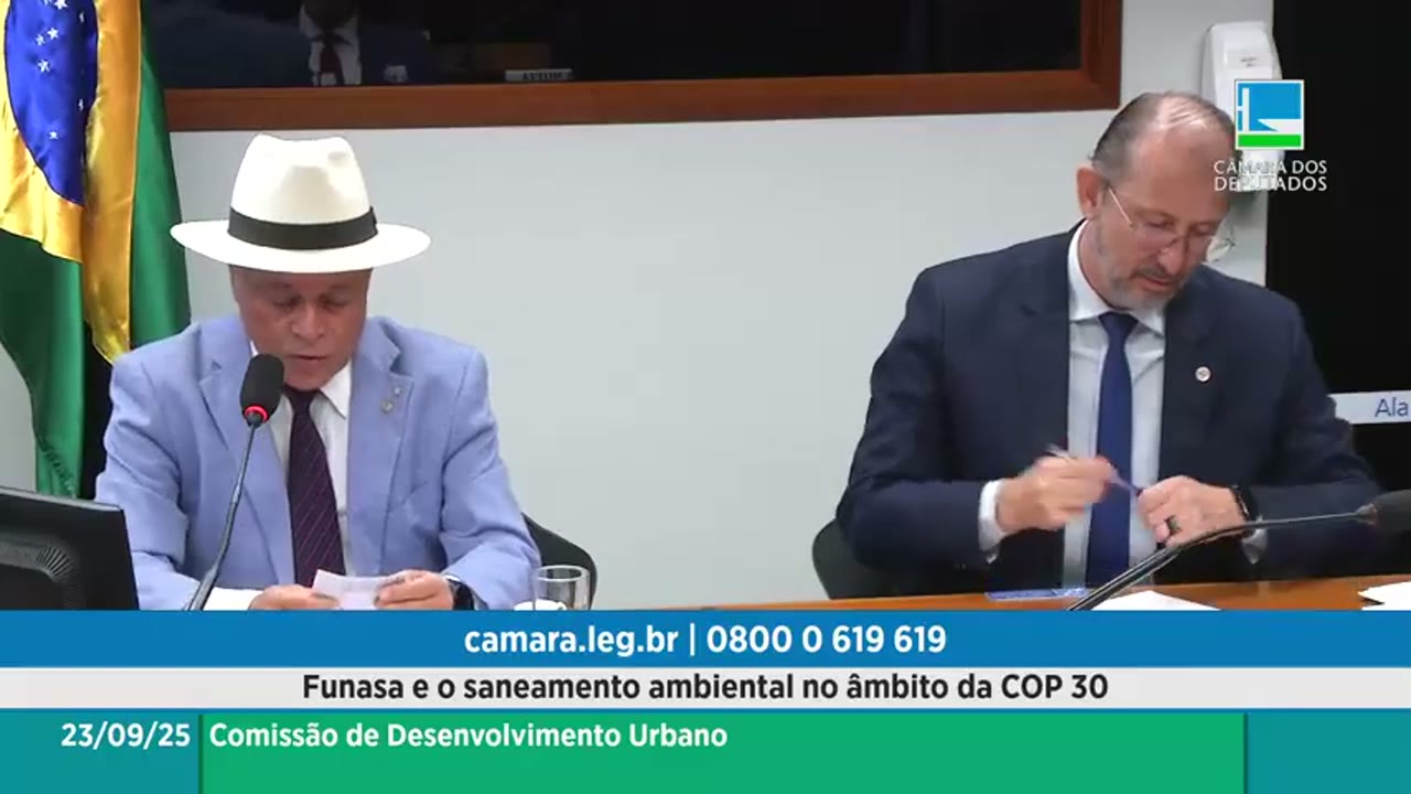 Vídeo do evento em 1:43:09
