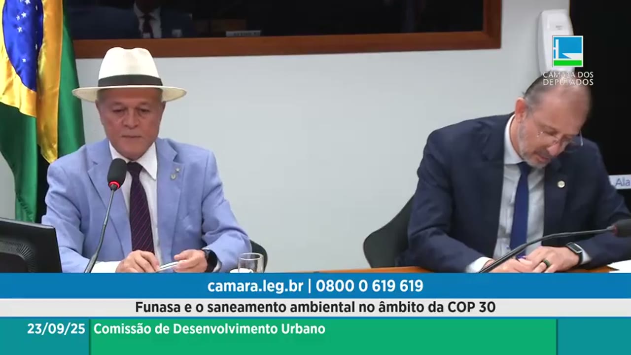 Vídeo do evento em 1:43:18