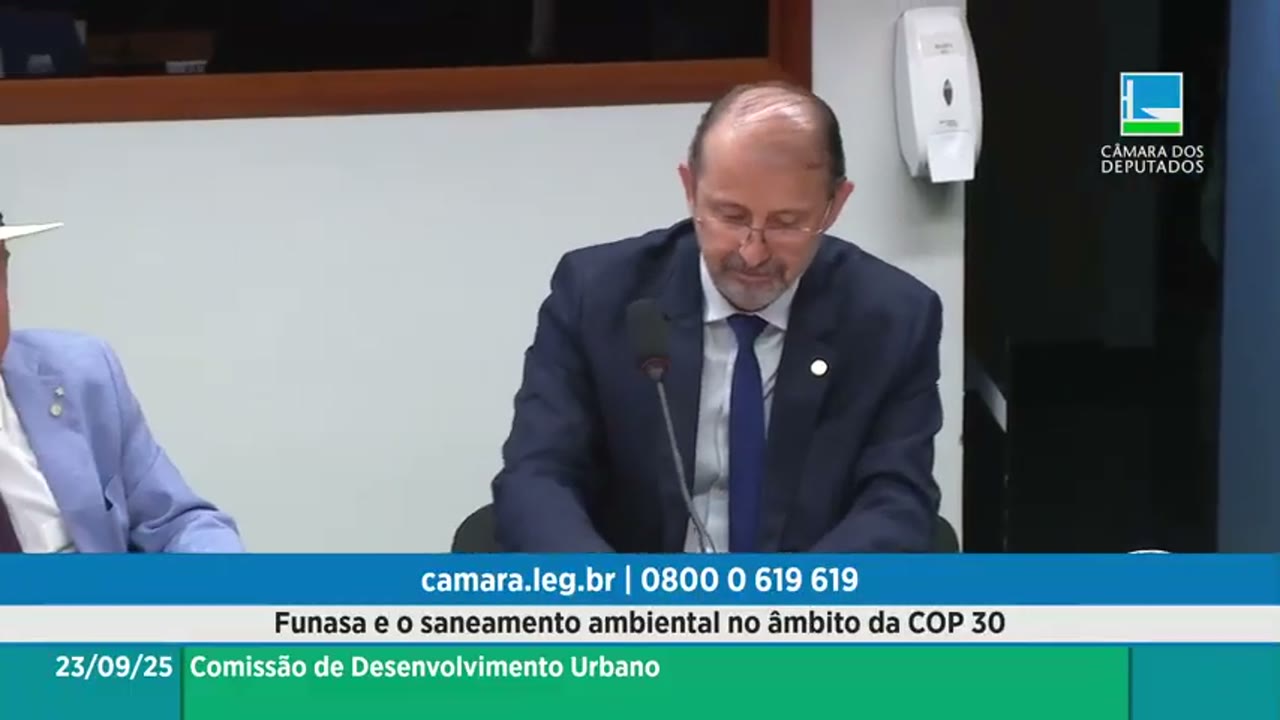 Vídeo do evento em 2:03:07