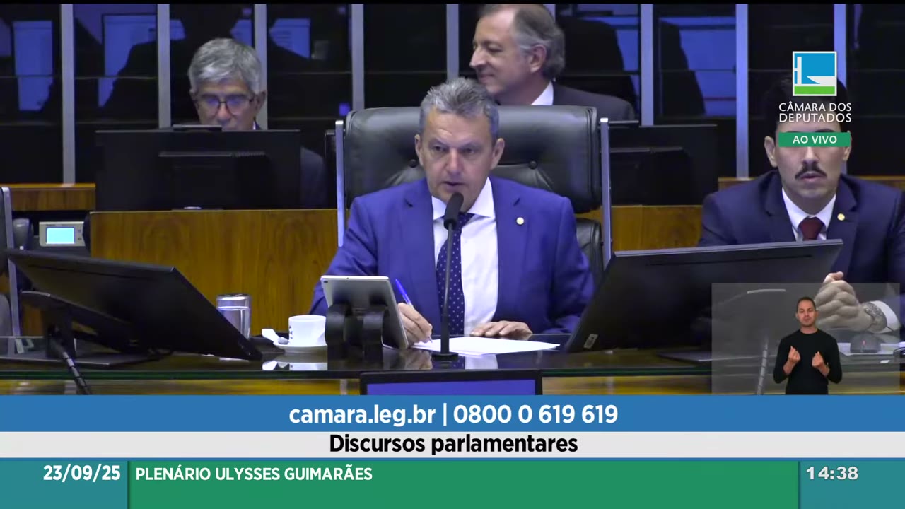 Vídeo do evento em 43:44