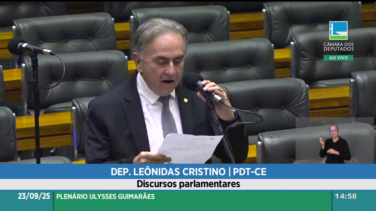 Vídeo do evento em 1:03:42
