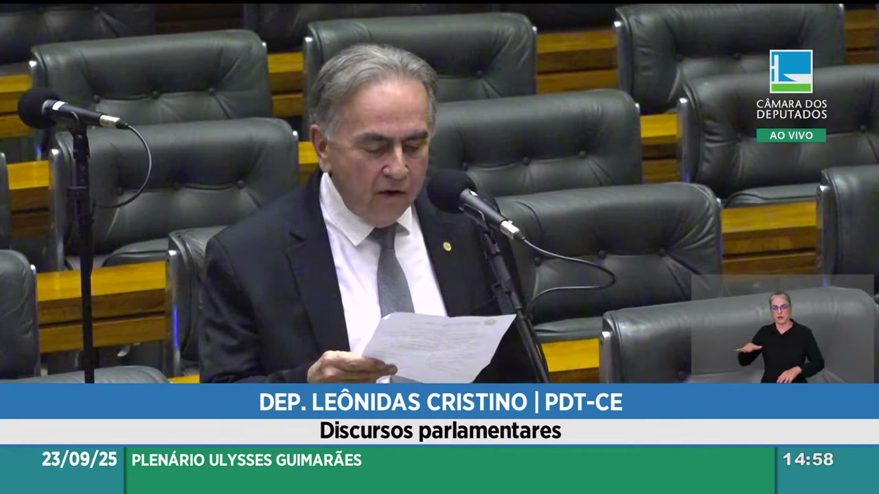 Vídeo do evento em 1:03:49