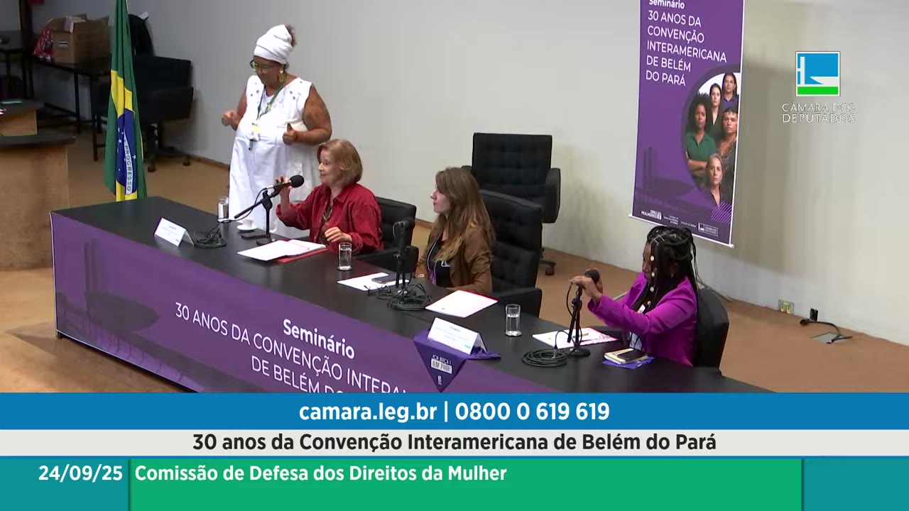 Vídeo do evento em 1:09:35
