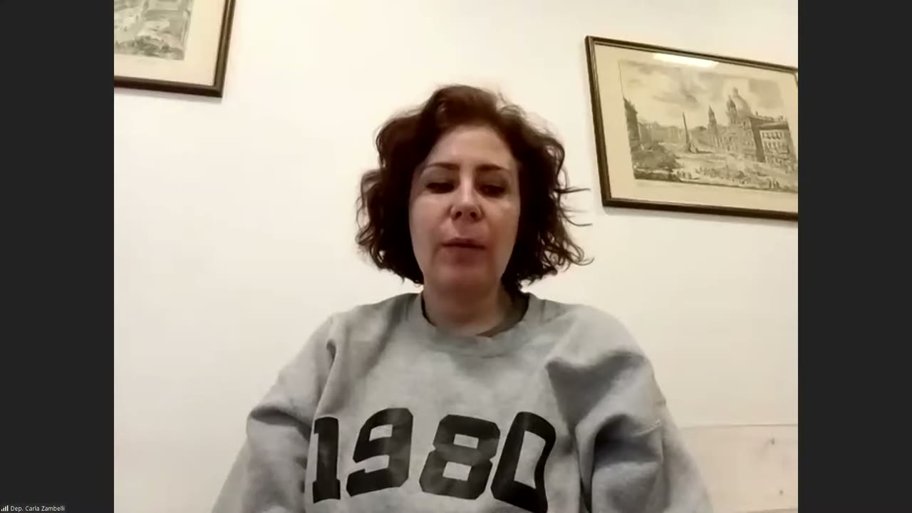 Vídeo do evento em 1:08:08